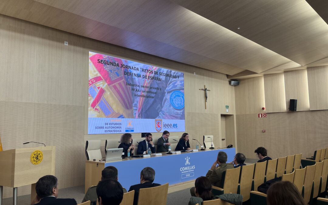 BLN Palao Abogados participa en la Segunda Jornada “Retos de la Seguridad y la Defensa de España” en la Universidad Pontificia Comillas